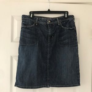 Banana Republic denim skirt